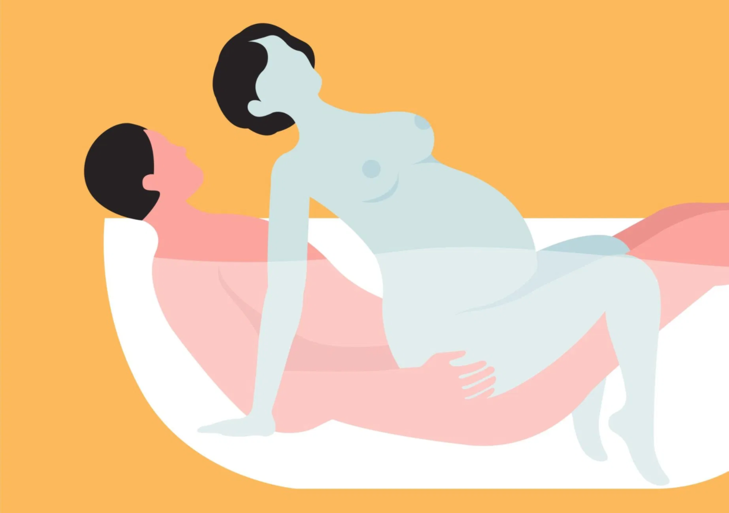 Posições de sexo para grávida